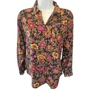 Vintage Guess By Georges Marciano Shirt floral retro y2k Size 1 (XS-S)